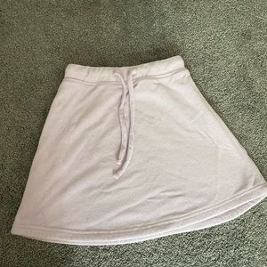 437 Lilac Towel Skirt